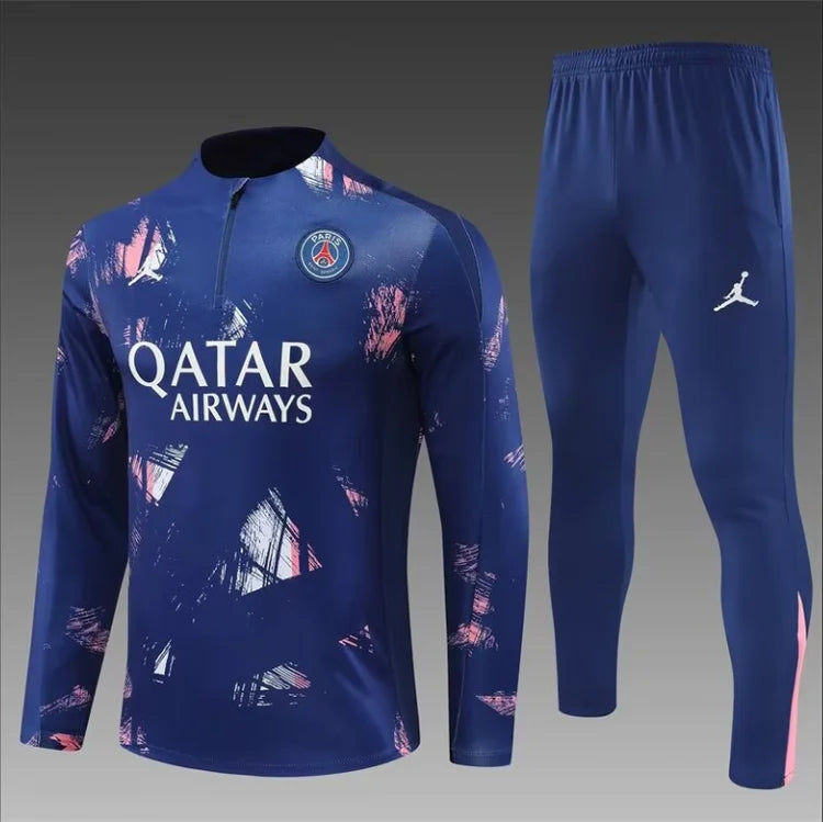 Survêtement Entraînement PSG 2024/2025 Royal Bleu S-XXL