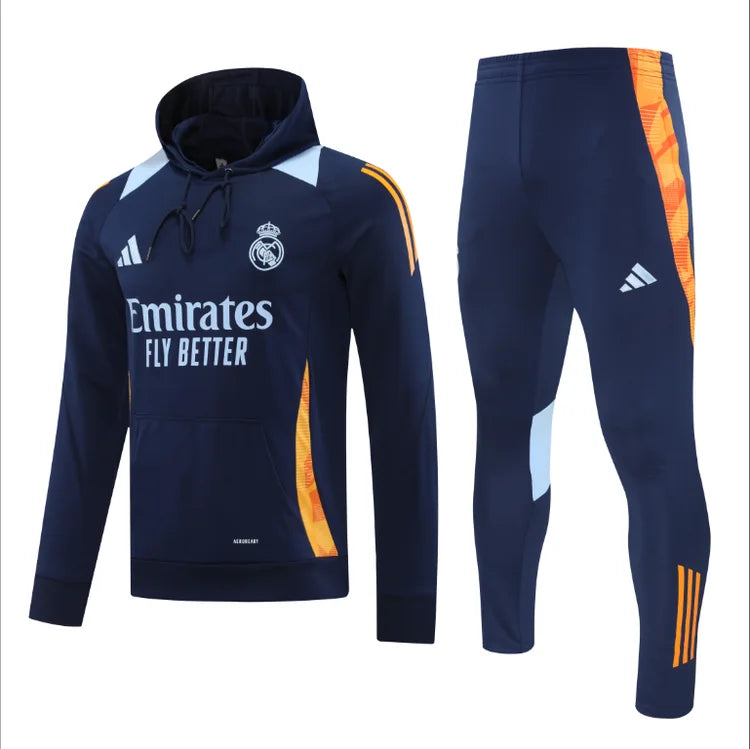 Survêtement Entraînement Real Madrid 2024/2025 Bleu S-XXL