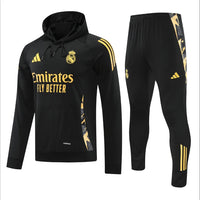 Survêtement Entraînement Real Madrid 2024/2025 Noir S-XXL