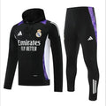 Ensemble capuche Real Madrid 2024/2025 - Noir- Violet