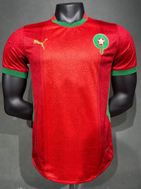 Maillots-Maroc -Domicile 2025/2026-Homme-CAN- Rouge