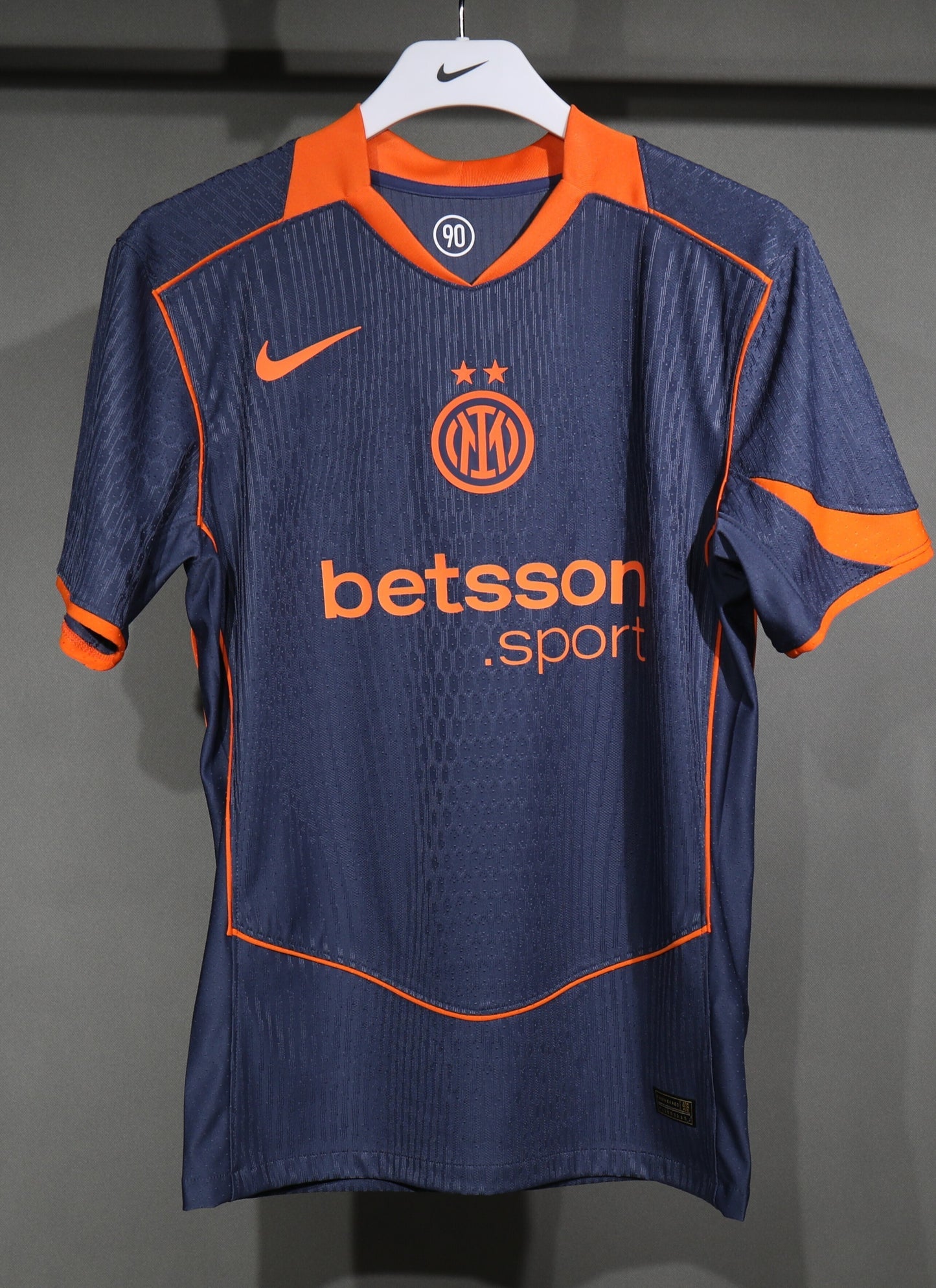 Maillot Inter Milan 2025/2026 –Second extérieur - Officiel-Manches Courtes-Hommes