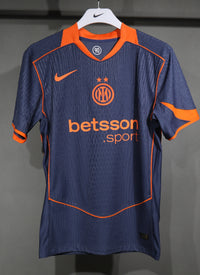 Maillot Inter Milan 2025/2026 –Second extérieur - Officiel-Manches Courtes-Hommes