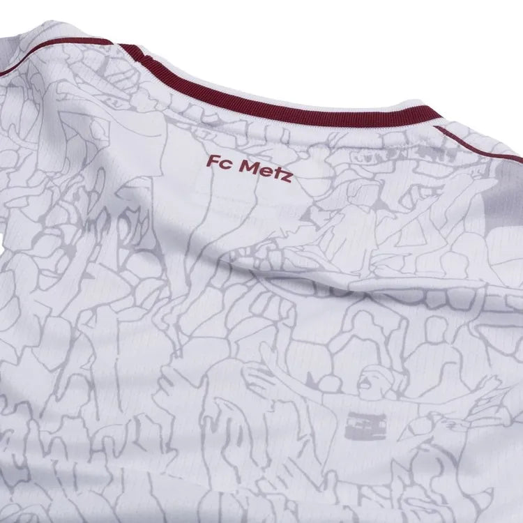 Maillot FC Metz -Exterieur-2025/2026-Manche courtes-Hommes-Manches courtes