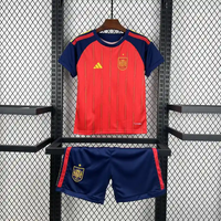 Ensemble Espagne Coupe du monde 2026/2027– Ensemble Officiel – Maillot + Short-Ensemble Enfant