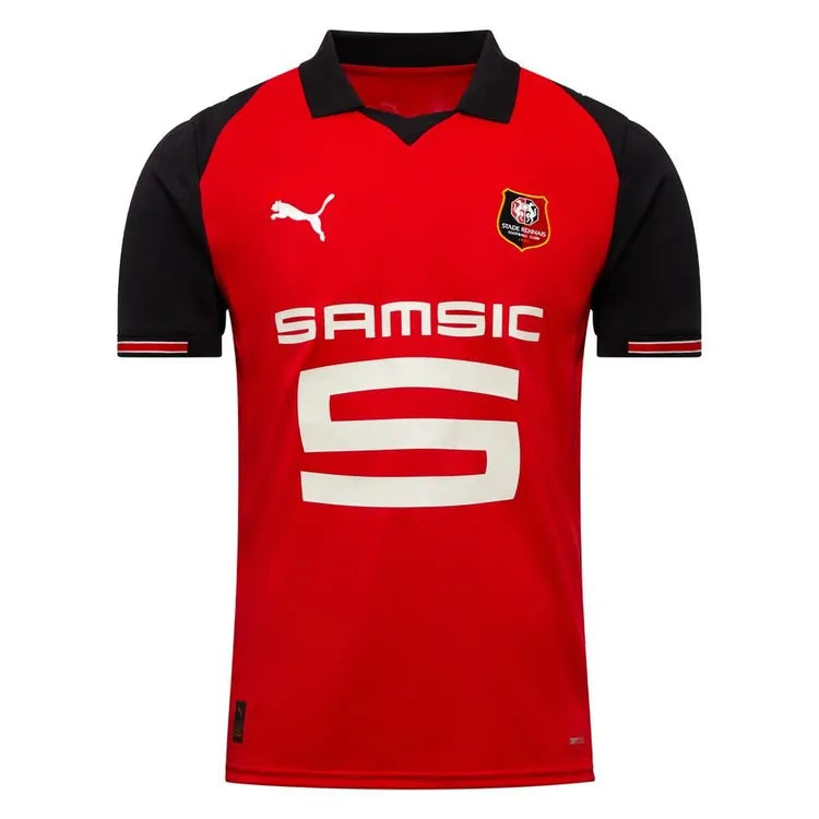Maillot Rennes-Domicile -2025/2026-Manche courtes-Hommes-Manches courtes