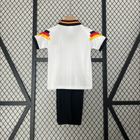 Maillots Enfant Domicile Allemagne 1992 Blanc taille inconnue