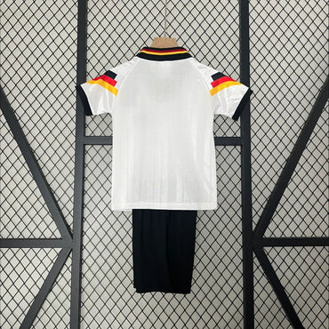 Maillots Enfant Domicile Allemagne 1992 Blanc taille inconnue