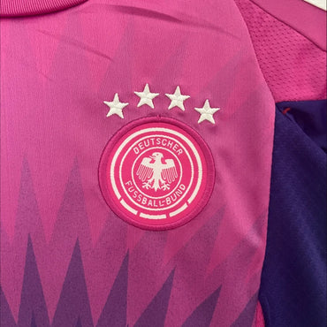 Maillots Enfant Extérieur Allemagne 24/25 Rose Taille 16-28