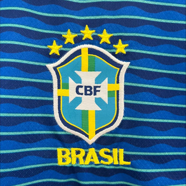Maillots Enfant Extérieur Brésil 2024/2025 Bleu 16-28