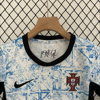 Maillots Enfant Extérieur Portugal 24/25 Bleu 16-28