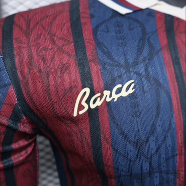 Maillots Homme Domicile Barcelone 25/26 Rouge et Bleu S-XXL