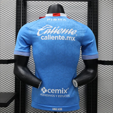 Maillots Homme Domicile Cruz Azul de Mexico 24/25 Bleu ciel S-XXL