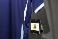 Maillots Homme Extérieur Argentine 2006 Bleu foncé S-3XL