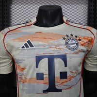 Maillots Homme Extérieur Bayern 2025/2026 Blanc S-XXL