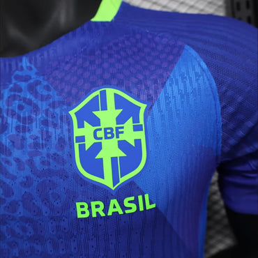 Maillots Homme Extérieur Brésil 25/26 Bleu S-XXL