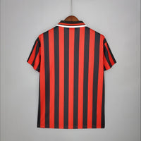 Maillots Retro Extérieur Manchester City 94/96 Rouge S-XXL