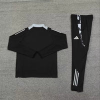 Survêtement Entraînement Manchester United 24/25 Noir S-XXL