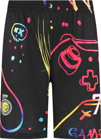 Ensemble « CR7 »Al-Nassr FC Édition spéciale « Geek2026 »2025/2026– Second extérieur -Autre- Manches courtes-Short-Hommes