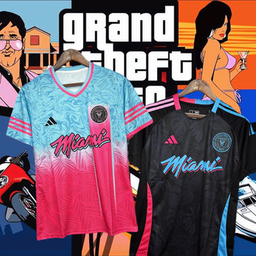 Maillot Inter Miami-2025/2026–Édition Spéciale “Rose Royal”- Manches Courtes-Homme-Miami