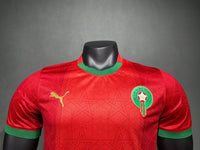 Maillots-Maroc -Domicile 2025/2026-Homme-CAN- Rouge