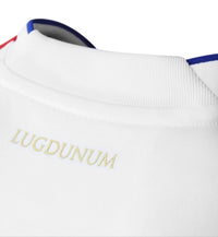 Maillots Olympique Lyonnais-2025/2026-Domicile -Homme--Manches courtes-Blanc-Bleu-Rouge