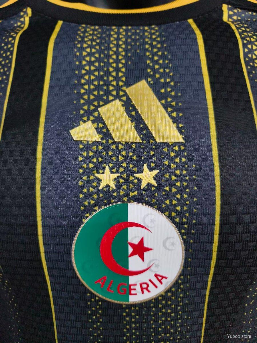 Maillot Algérie 2026/2027 – Édition Spéciale “Black Fennecs” – Manches Courtes