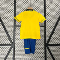 Maillots Enfant Domicile Brésil 1993/1994 Jaune Taille vide