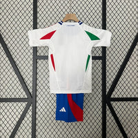 Maillots Enfant Extérieur Italie 2024/2025 Blanc 16-28