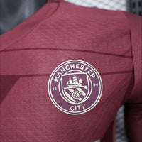Maillots Extérieur Manchester City 24/25 Bordeaux S-XXL