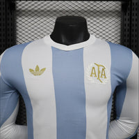 Maillots Homme Domicile Argentine 24/25 Vert S-XXL