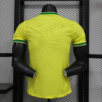 Maillots Homme Domicile Brésil 24/25 Jaune S-XXL