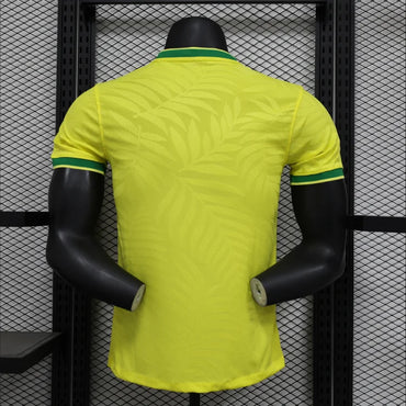 Maillots Homme Domicile Brésil 24/25 Jaune S-XXL