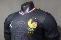 Maillots Homme Domicile France 24/25 Noir S-3XL