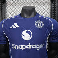 Maillots Homme Domicile Manchester United 2025/2026 Bleu S-XXL