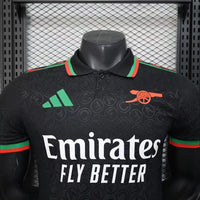 Maillots Homme Extérieur Arsenal 25/26 Noir S-XXL