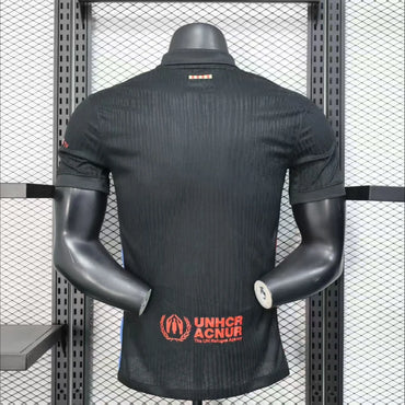 Maillots Homme Extérieur Barcelona 24/25 Noir S-XXL