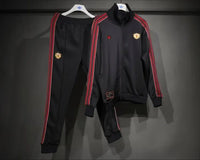 Survêtement Retro Manchester United 25/26 Noir S-XXL