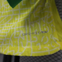 Maillots Brésil 24/25 Manches Longues Domicile Jaune