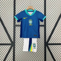 Ensemble enfant 24/25 Extérieur- Manche courtes - Ensemble Maillot Short Enfant- Bleu