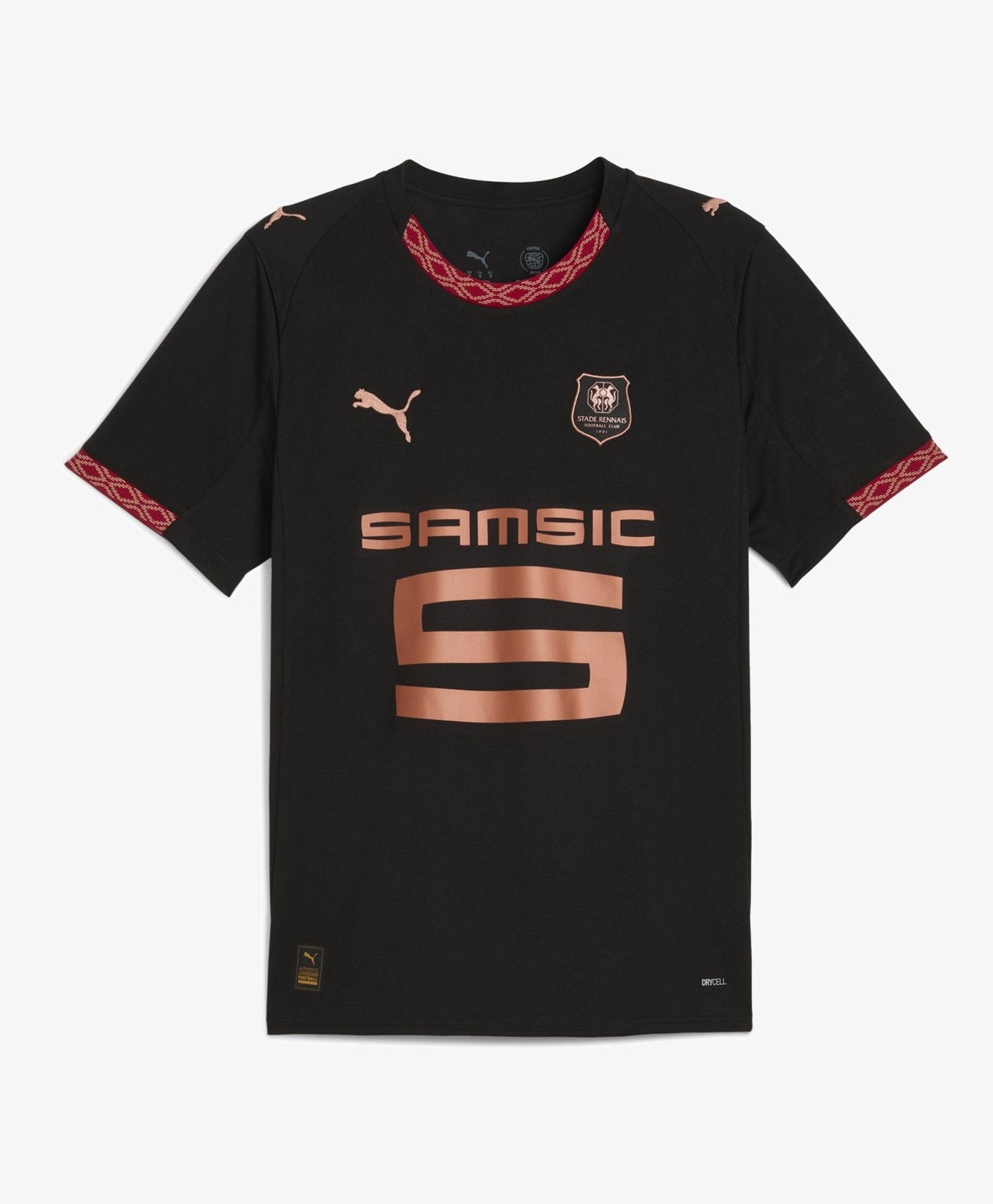 Maillot Rennes-Second Extérieur -2025/2026-Manche courtes-Hommes-Manches courtes