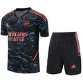 Ensemble Arsenal 2023/2024 – Training Camouflage – Noir &amp; Teintes Rouges – Homme