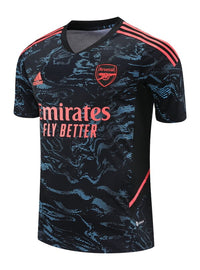 Ensemble Arsenal 2023/2024 – Training Camouflage – Noir &amp; Teintes Rouges – Homme