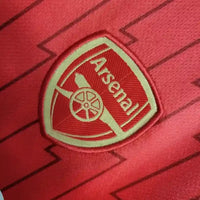Ensemble Enfant Arsenal Domicile 2023/2024 – Maillot + Short – Rouge &amp; Blanc