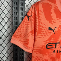 Maillot Manchester City FC 2024/2025 – Maillot Gardien Homme (Orange, Version Joueur)