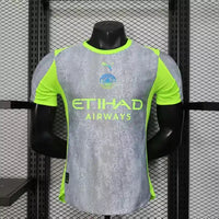 Maillot Manchester City FC 2025/2026 – Maillot Extérieur Homme (Gris à Effet Gouttes, Version Joueur)