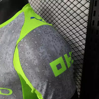 Maillot Manchester City FC 2025/2026 – Maillot Extérieur Homme (Gris à Effet Gouttes, Version Joueur)