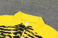 Ensemble Borussia Dortmund 2024/2025 – Veste de Survêtement Style Camouflage Jaune