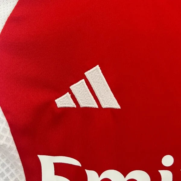 Ensemble Enfant Arsenal Domicile 2024/2025 – Maillot + Short +&nbsp; – Rouge &amp; Blanc