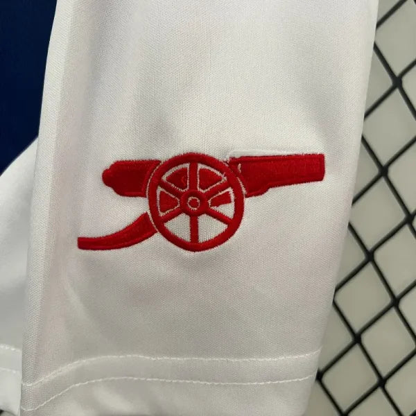 Ensemble Enfant Arsenal Domicile 2024/2025 – Maillot + Short +&nbsp; – Rouge &amp; Blanc